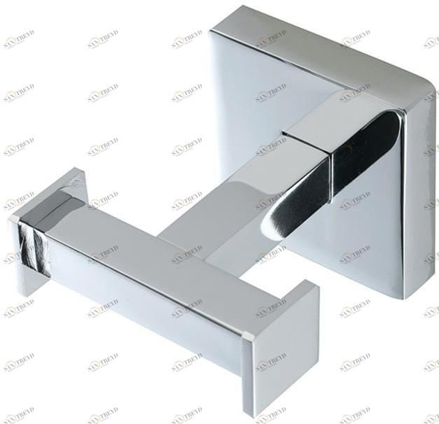 Stilhaus Двойной крючок для халатов из хромированной латуни Urania U 13.2 Stil Haus