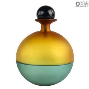 4431 ORIGINALMURANOGLASS Флакон Оранжевый - муранское стекло OMG 10 см
