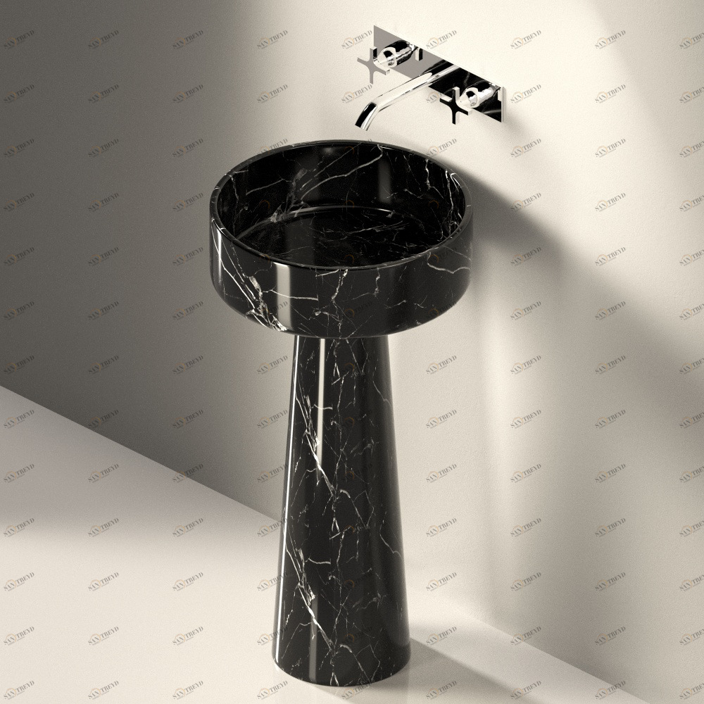 ACER1018FMARQUINA Напольная раковина стоящая круглая Agape 