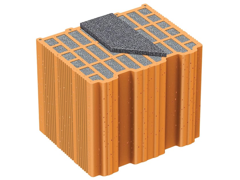 Теплоизоляционный кирпичный блок Fornaci Laterizi Danesi Normablok Plus ARCH-00053006