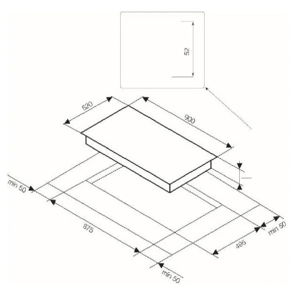 9063017 Электрическая варочная поверхность Graude EK 90.0 S STDN-0088282 - Вид №2