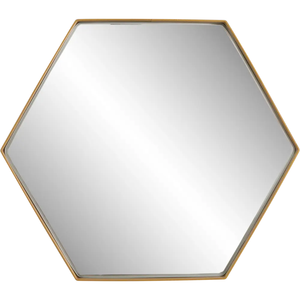 Зеркало Ferro 25х21 см цвет золотой Santreyd STLM-2090681 - Вид №1