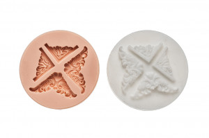 3906 Молд №596 силикон Вензеля, уголки, бордюры, лепнина HobbyPage