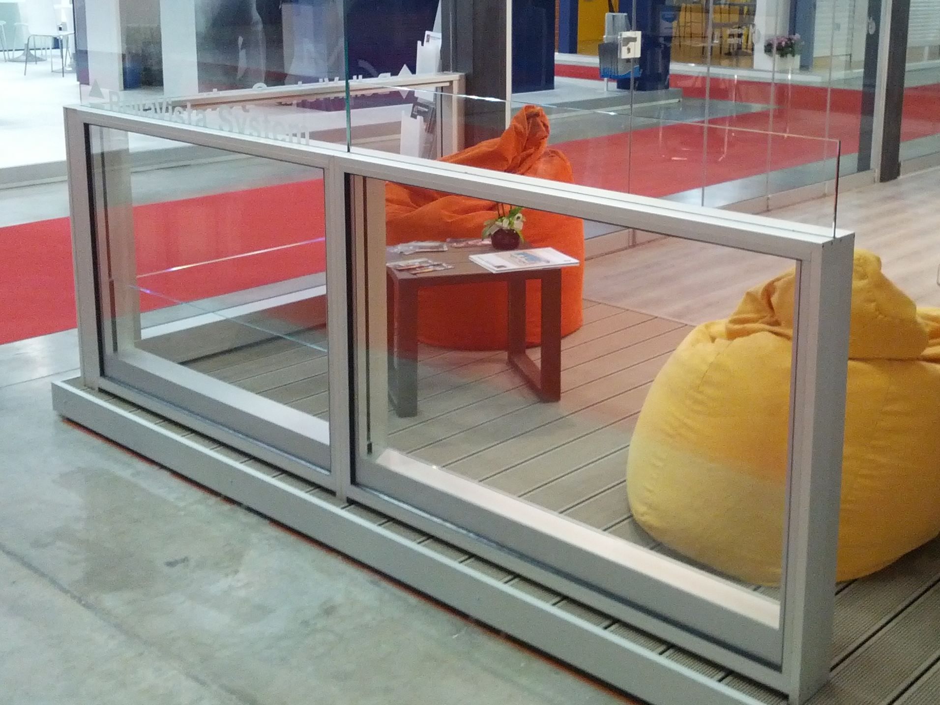 Перила из алюминия и стекла GM MORANDO Bellavista System ARCH-00121256 - Вид №5