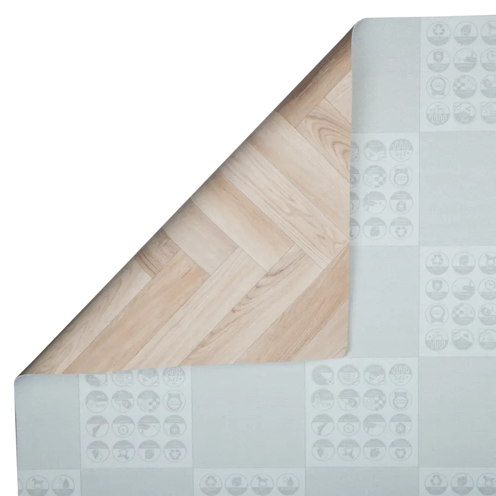 Линолеум бытовой KREAFORTA «Сенеж» 32 класс 3 м - бежевый под паркет 89431515 STLM-1577309 - Вид №3