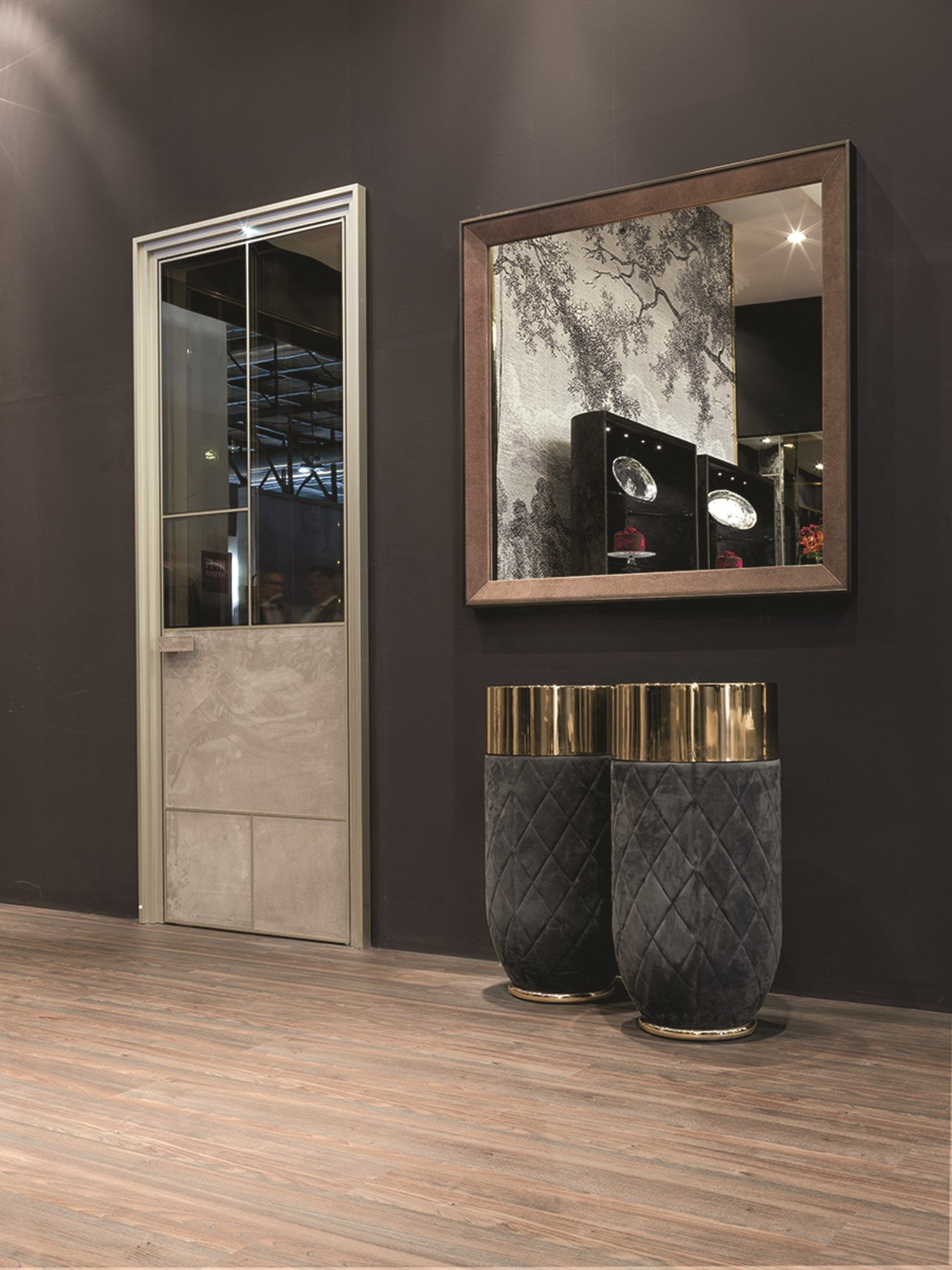 Квадратное настенное зеркало с рамкой Longhi Loveluxe ARCH-00136362 - Вид №1