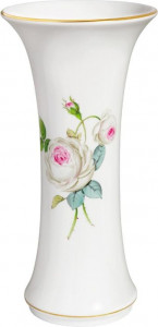 78142 Meissen Ваза 25см "Белая роза" Фарфор