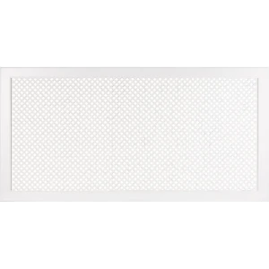 Экран радиатора Глория 120x60 см МДФ цвет белый