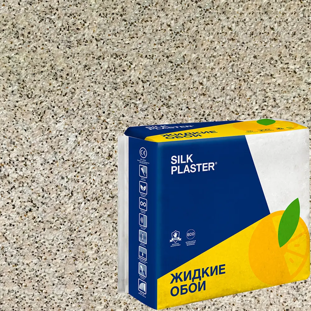 Жидкие обои Silk Plaster Absolute А231 1.4 кг цвет серо-бежевый 82736039 STLM-2148332 