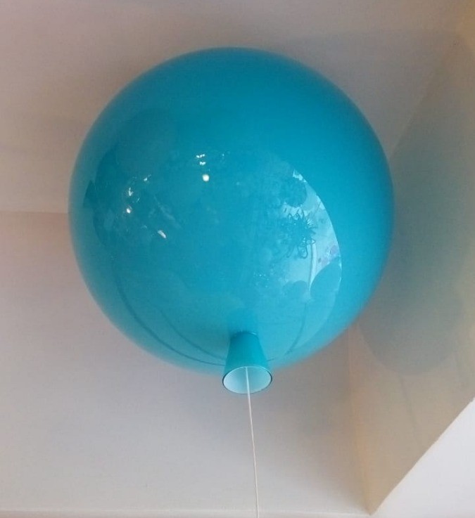 Brokis MEMORY WALL D400 бирюзовый opal CGC601 настенный светильник шар воздушный 114326 - Вид №1