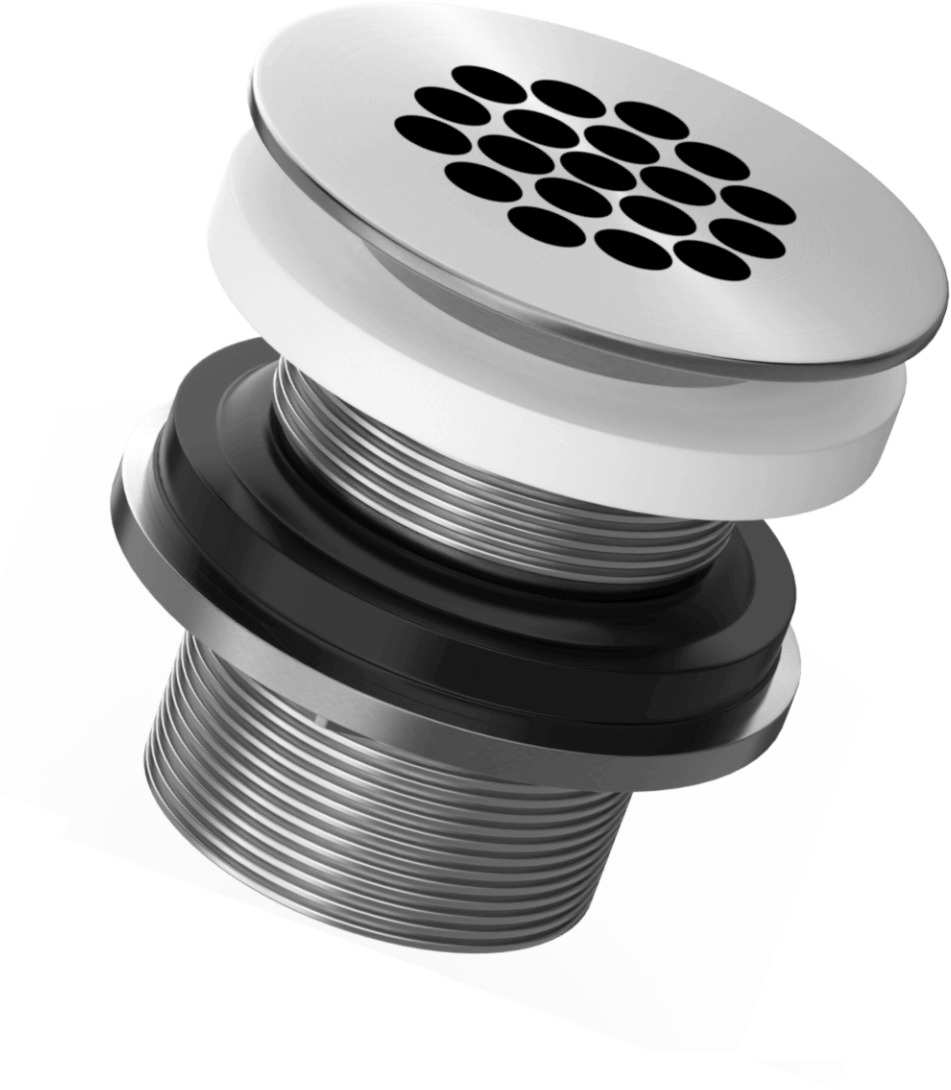 A857-S Слив для раковины из нержавеющей стали с прямым сливом