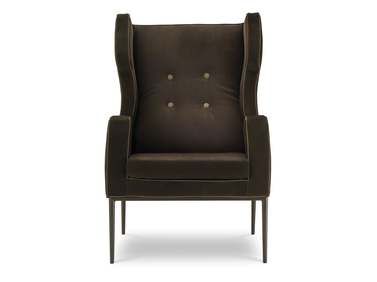 Кожаное кресло с подлокотниками i 4 Mariani Кассандра ARCH-00044915 - Вид №1