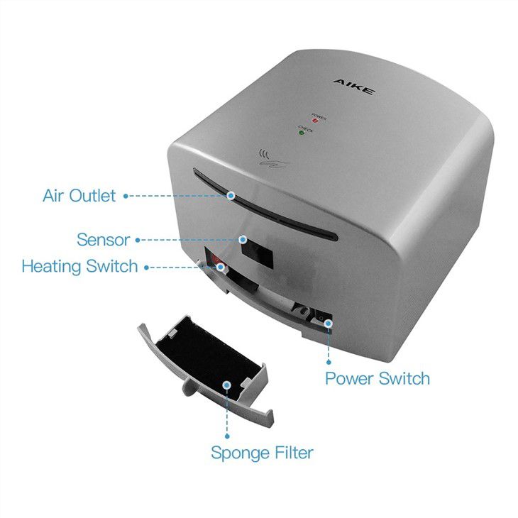 Сушилка для рук AIKE AK2630C_170  - Вид №5