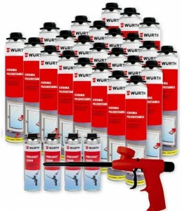 Würth Комплект с пистолетом-аппликатором Utensili per materiali isolamento e schiume 0988006036