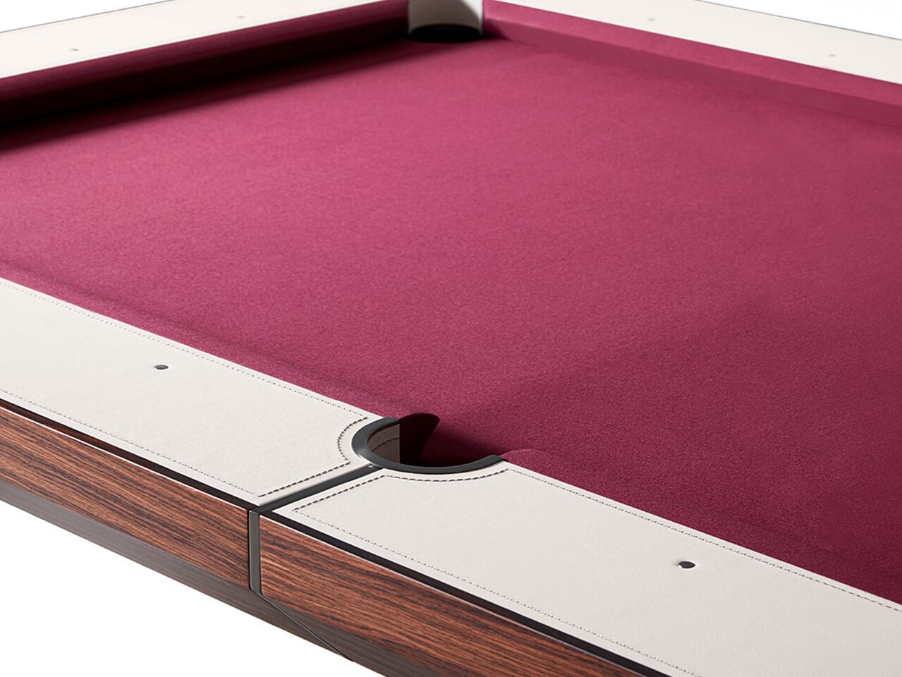 Прямоугольный бильярдный стол из кожи и розового дерева Hermelin biliardi новинка 2024 ARCH-00130746 - Вид №5