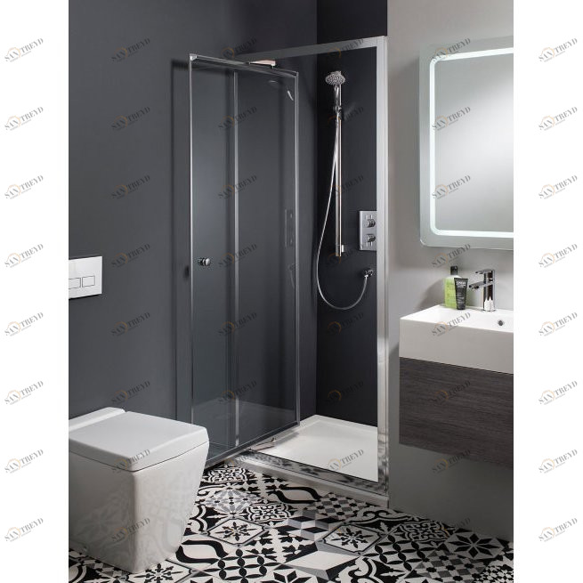 Дверь в нишу Infold 800mm Britton Burlington EIDSC0800 