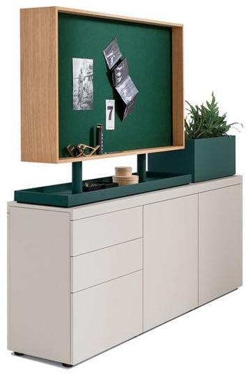 werner works Доска объявлений для офиса / белая доска Basic top sun-id-1376350 - Вид №1