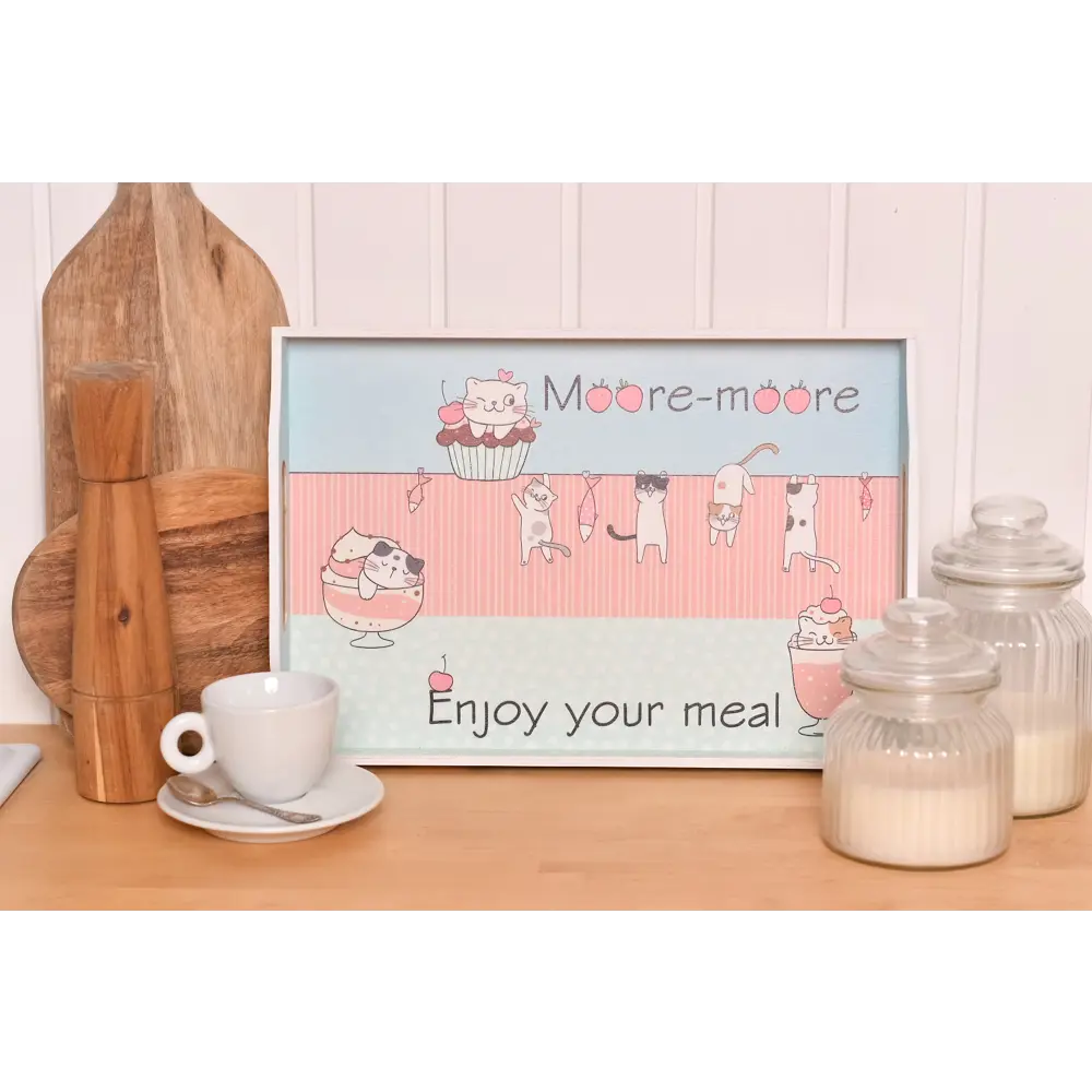 Поднос П1 Котики фанера Santreyd STLM-2119262 - Вид №2