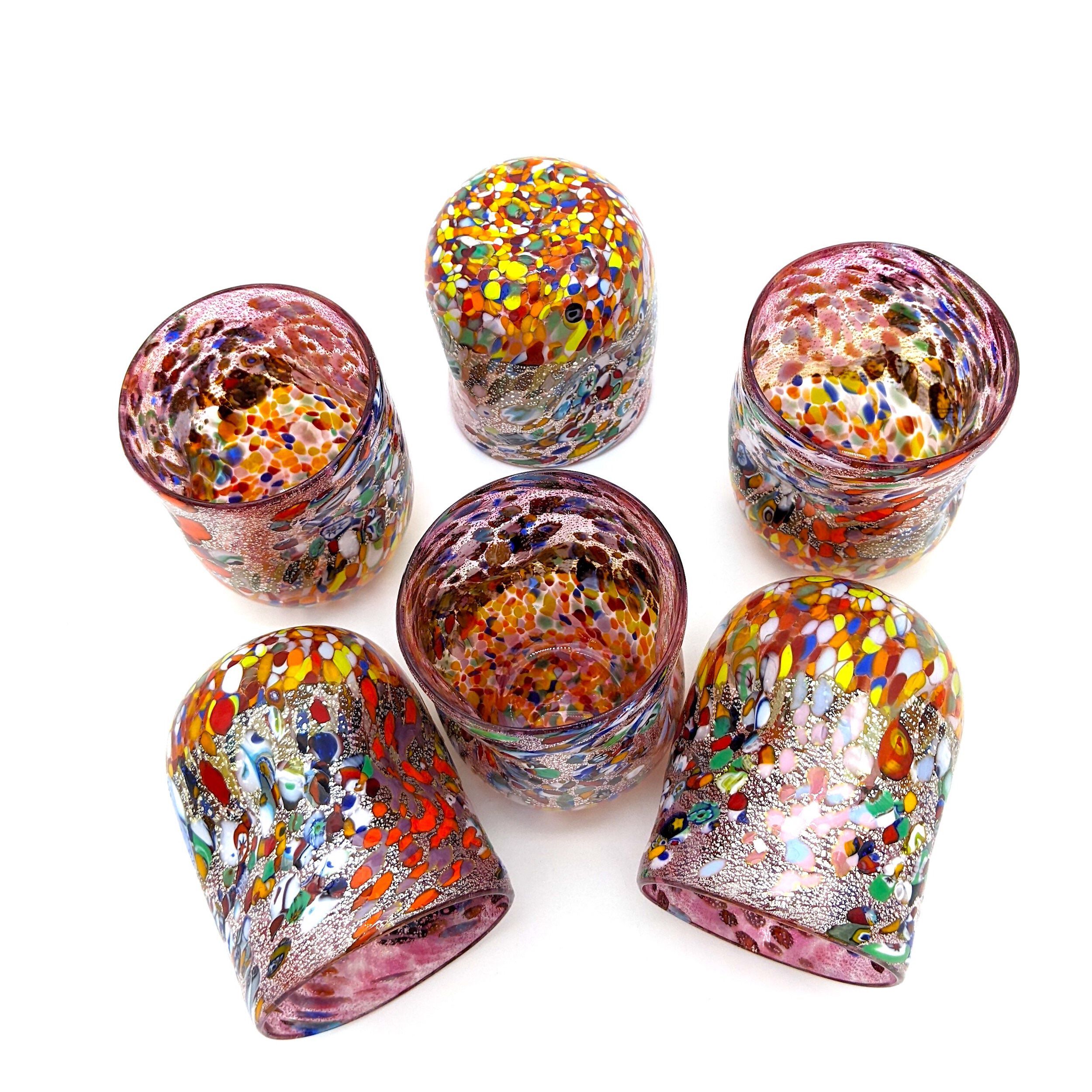 Набор из шести стаканов из муранского стекла ручной работы YourMurano готы ARCH-00023287 - Вид №7