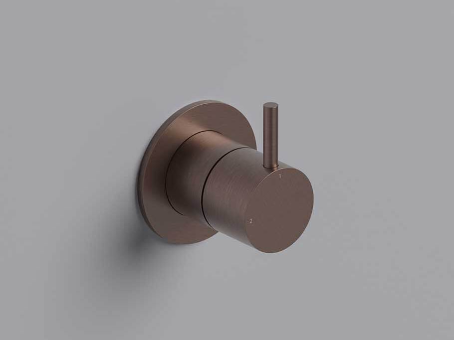 Латунный встраиваемый смеситель для душа с переключателем Hotbath Cobber ARCH-00110941 - Вид №1