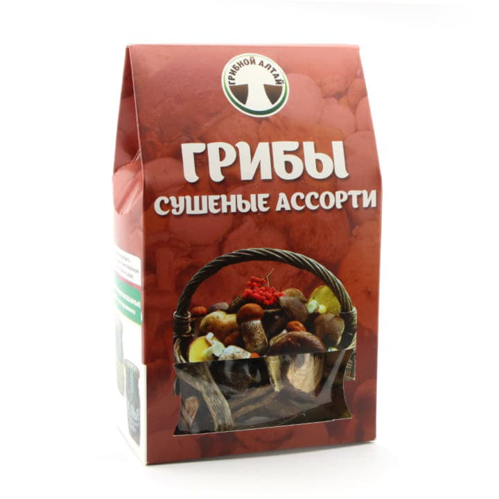 Грибы сушеные ассорти Грибной край Santreyd 3880 - Вид №1