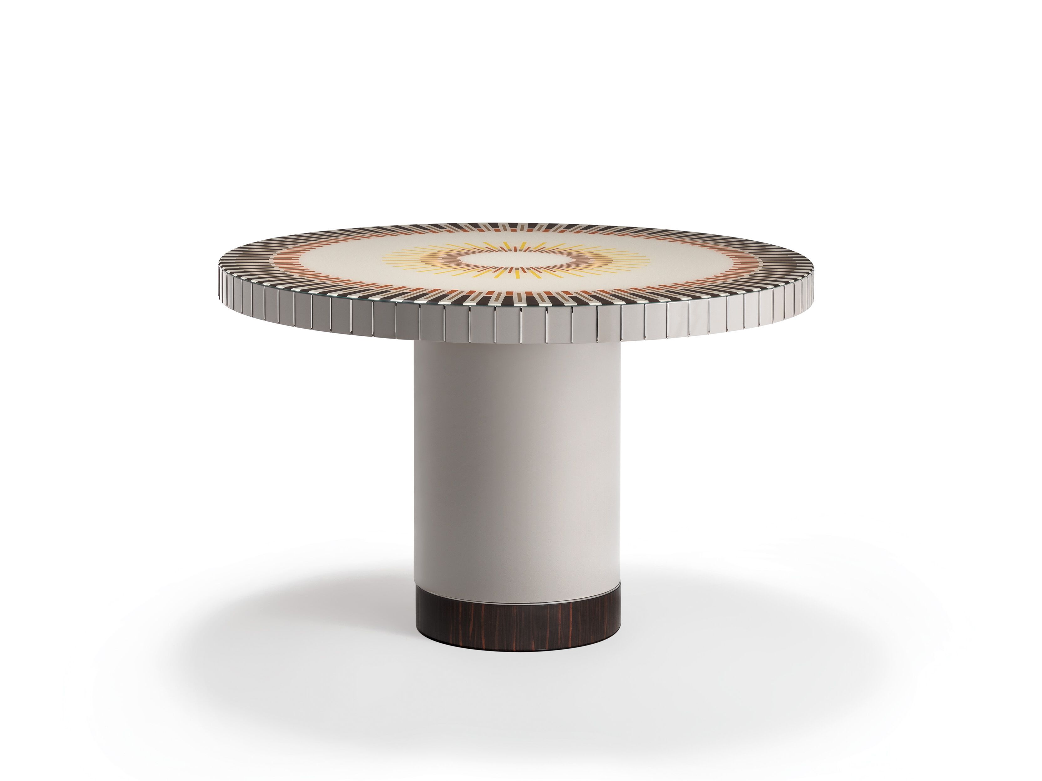 Круглый стол из дерева и стекла REFLEX Sun ARCH-00085295