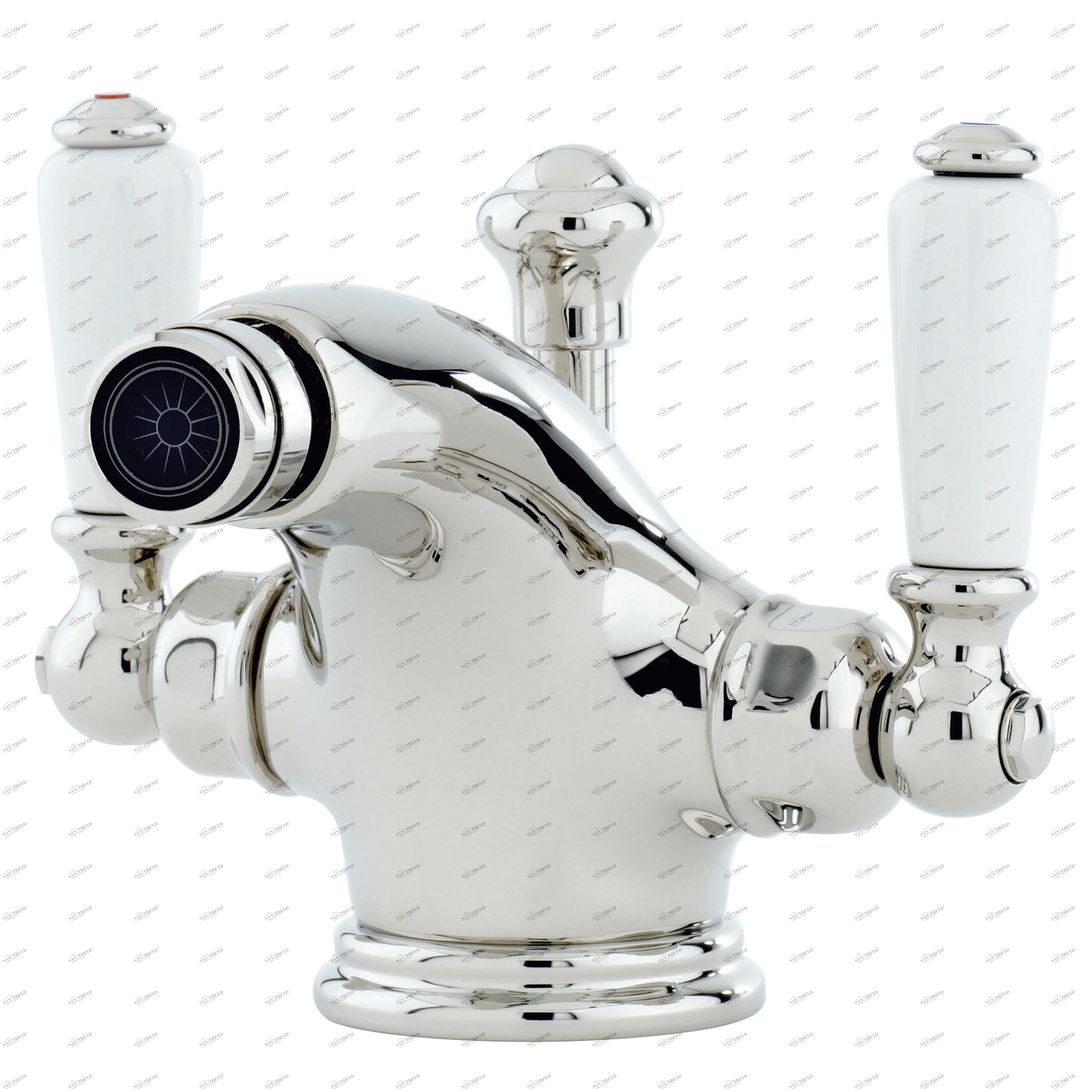 Traditional bathrooms РЫЧАГ смеситель для биде на одно отверстие Pr3685/bn 