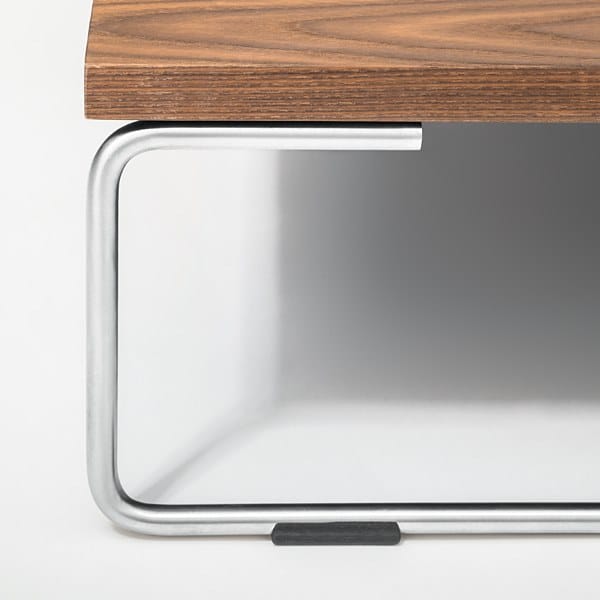 Квадратный низкий садовый журнальный столик из ясеня April Furniture ISY ARCH-00139100 - Вид №5