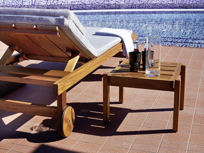 Very Wood Квадратный садовый стол в ироко Capri sun-id-1481797 - Вид №1