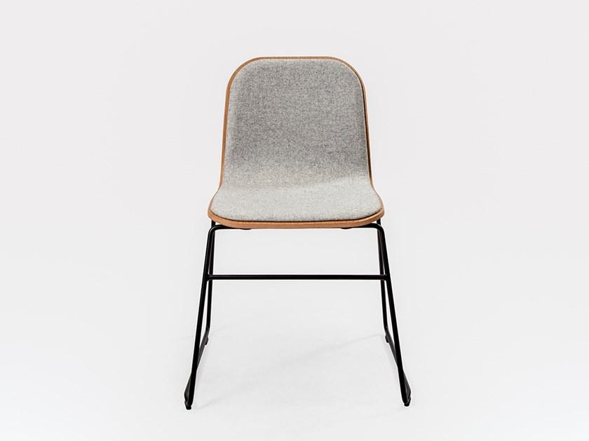 Liqui Contracts Штабелируемый стул из ткани Jane sun-id-1404364 - Вид №2