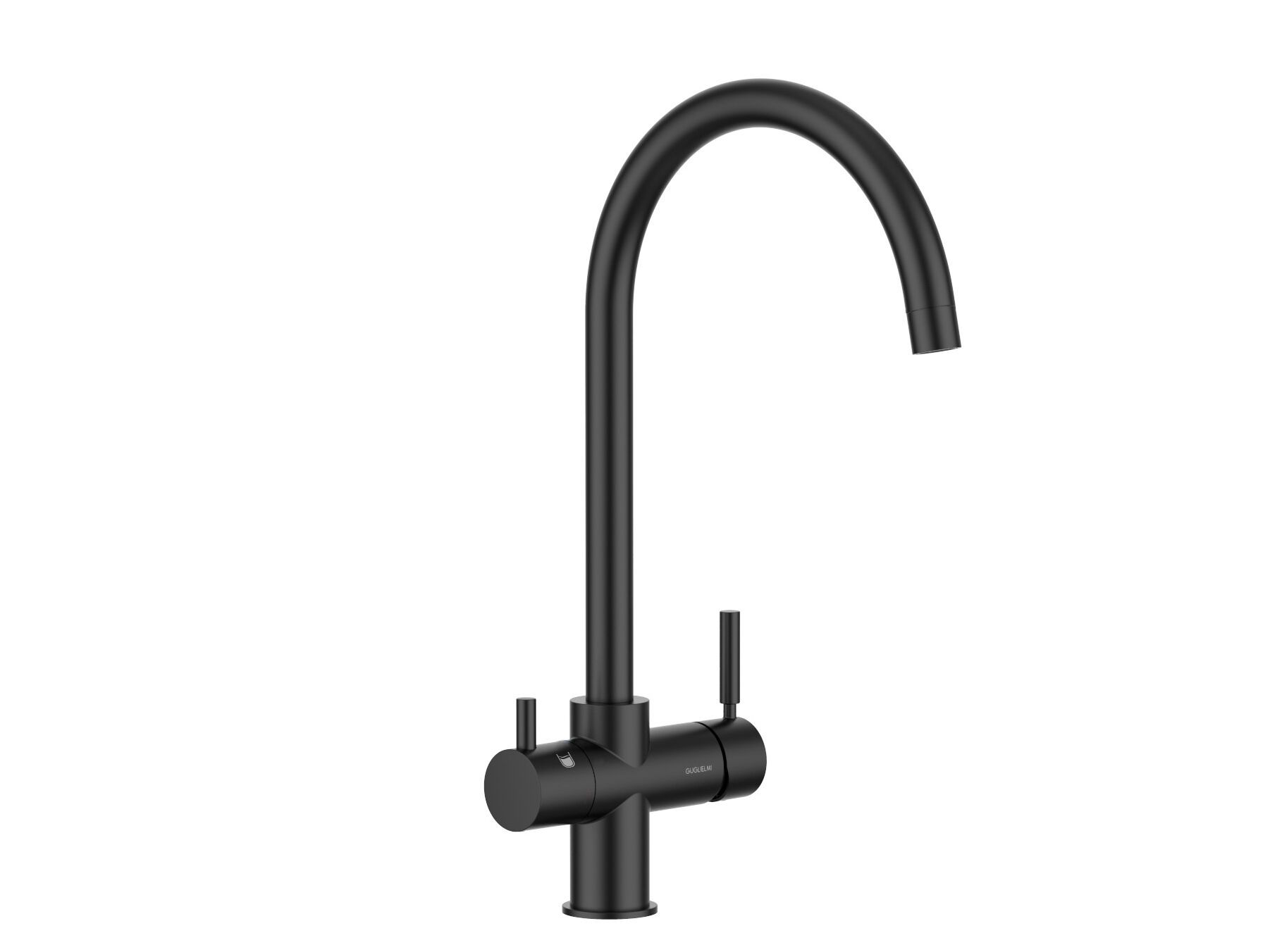 Однорычажный смеситель для кухни с поворотным изливом GUGLIELMI RUBINETTERIE чистый ARCH-00060424 - Вид №3