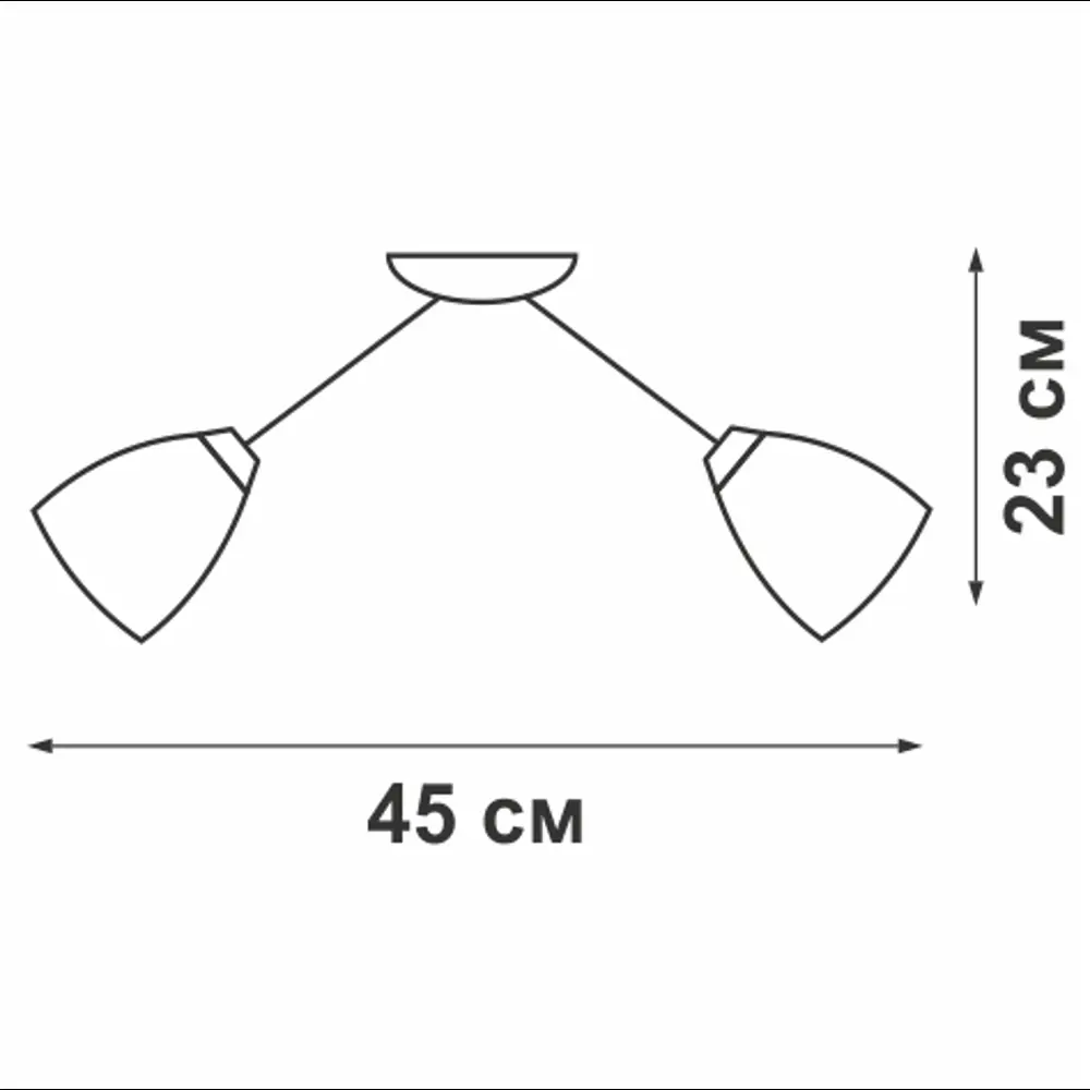 Люстра потолочная Vitaluce Найс 3 лампы 9м² Е14 цвет белый матовый STLM-2043566 - Вид №11