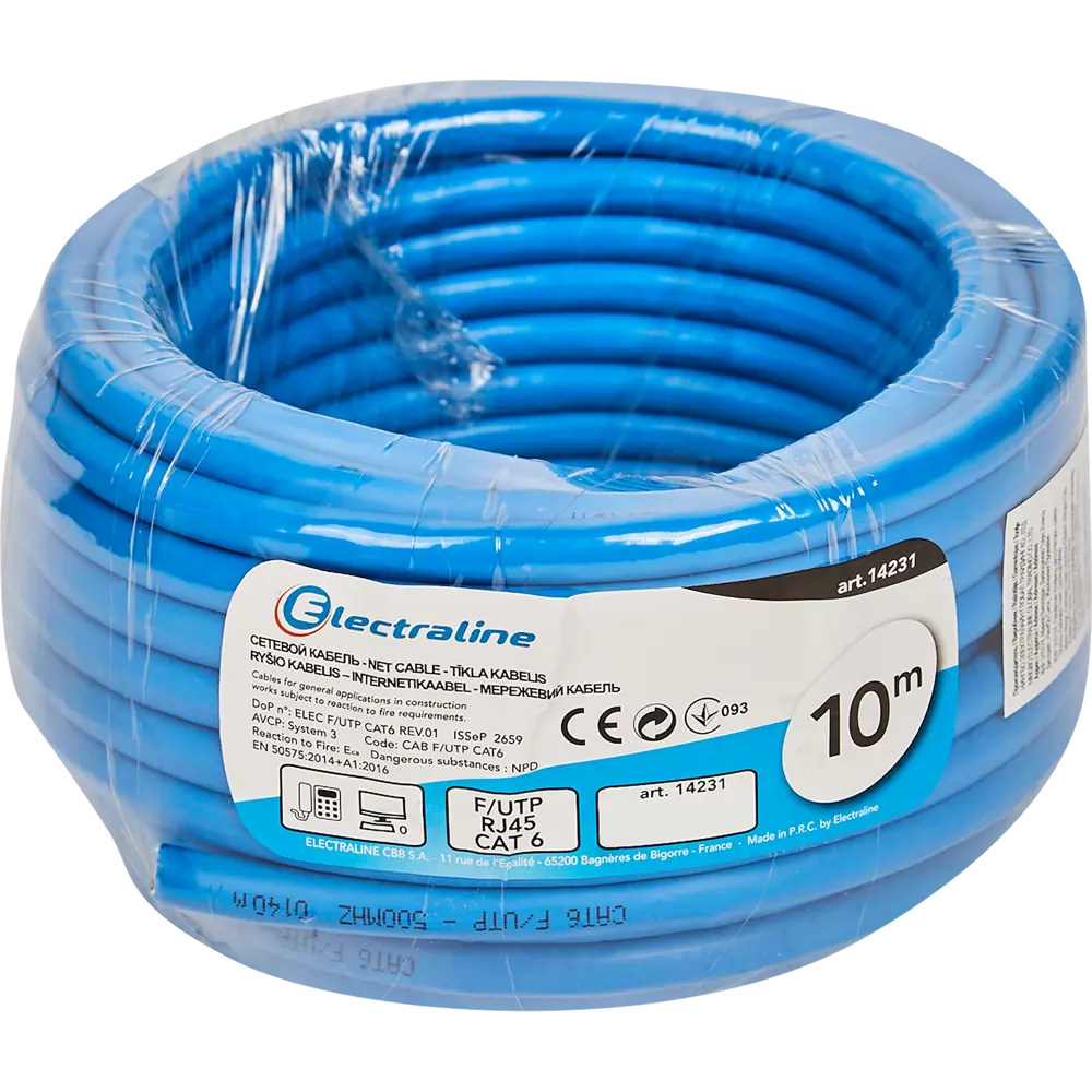 Кабель ELECTRALINE FTP Cat 6E — профессиональное сетевое решение 89107464 STLM-0078480 - Вид №2