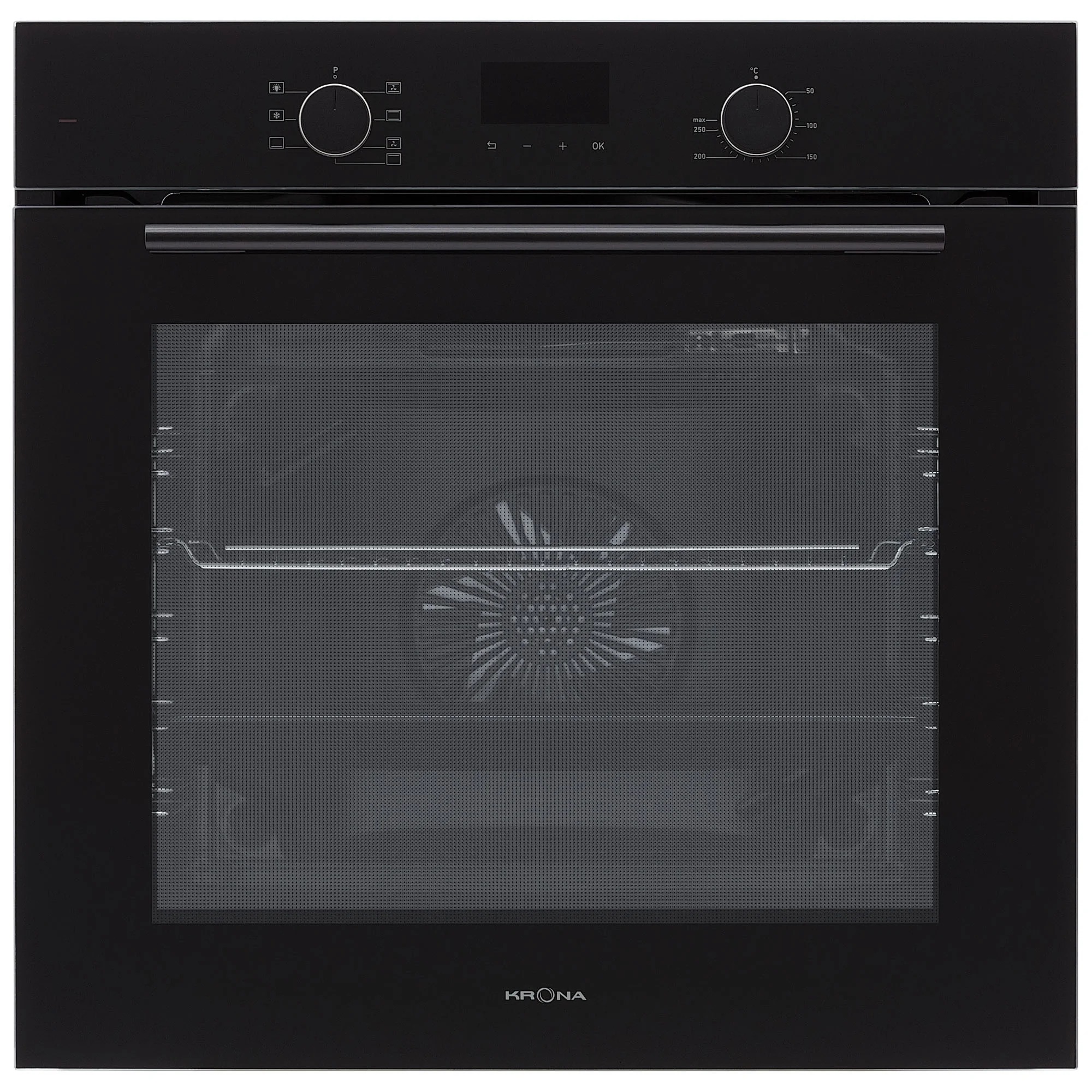 9039379 Электрический духовой шкаф KRONA LEGENDE 60 BL/BL черный KRONA1 STDN-0036520