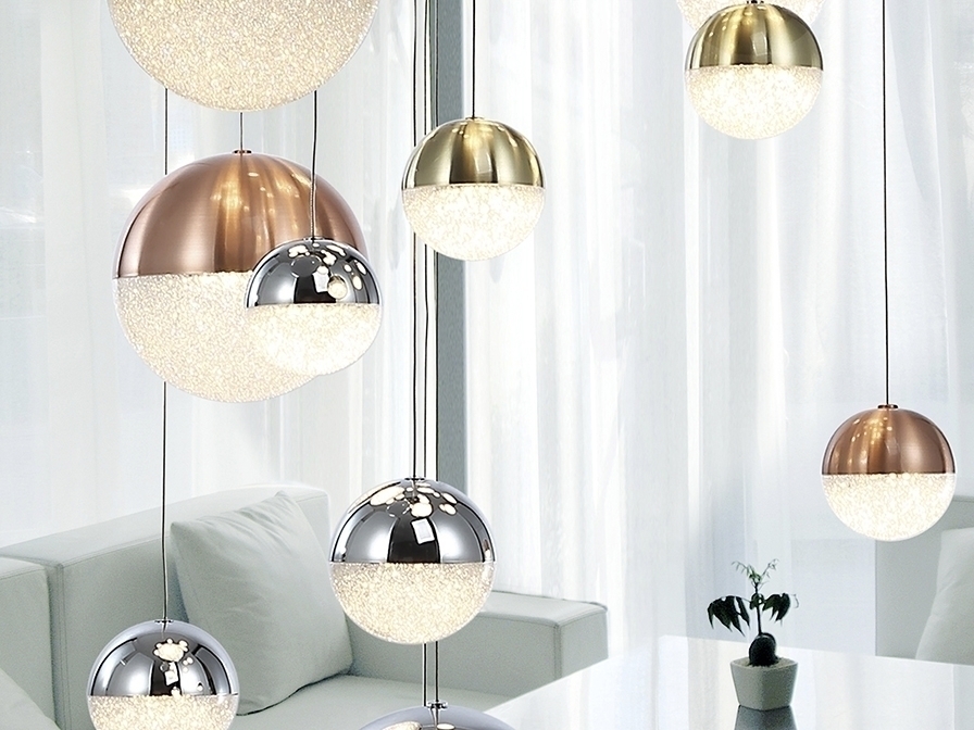 088159 Подвесной светильник LED 27L Ø80 DIM цветной Schuller Sphere - Вид №1