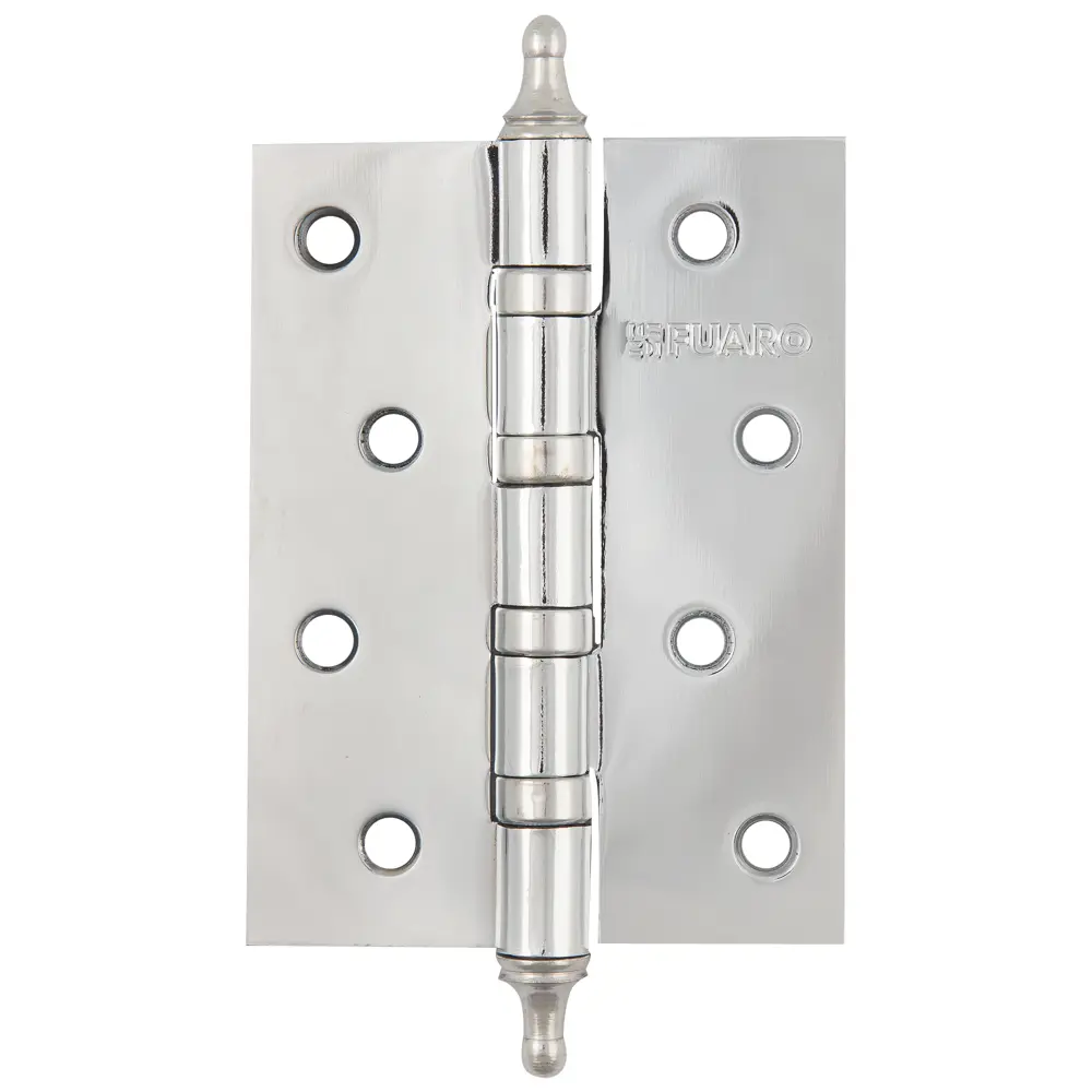 Петля универсальная Fuaro 4BB/А 100x75x2.5 мм сталь цвет хром STLM-2161332
