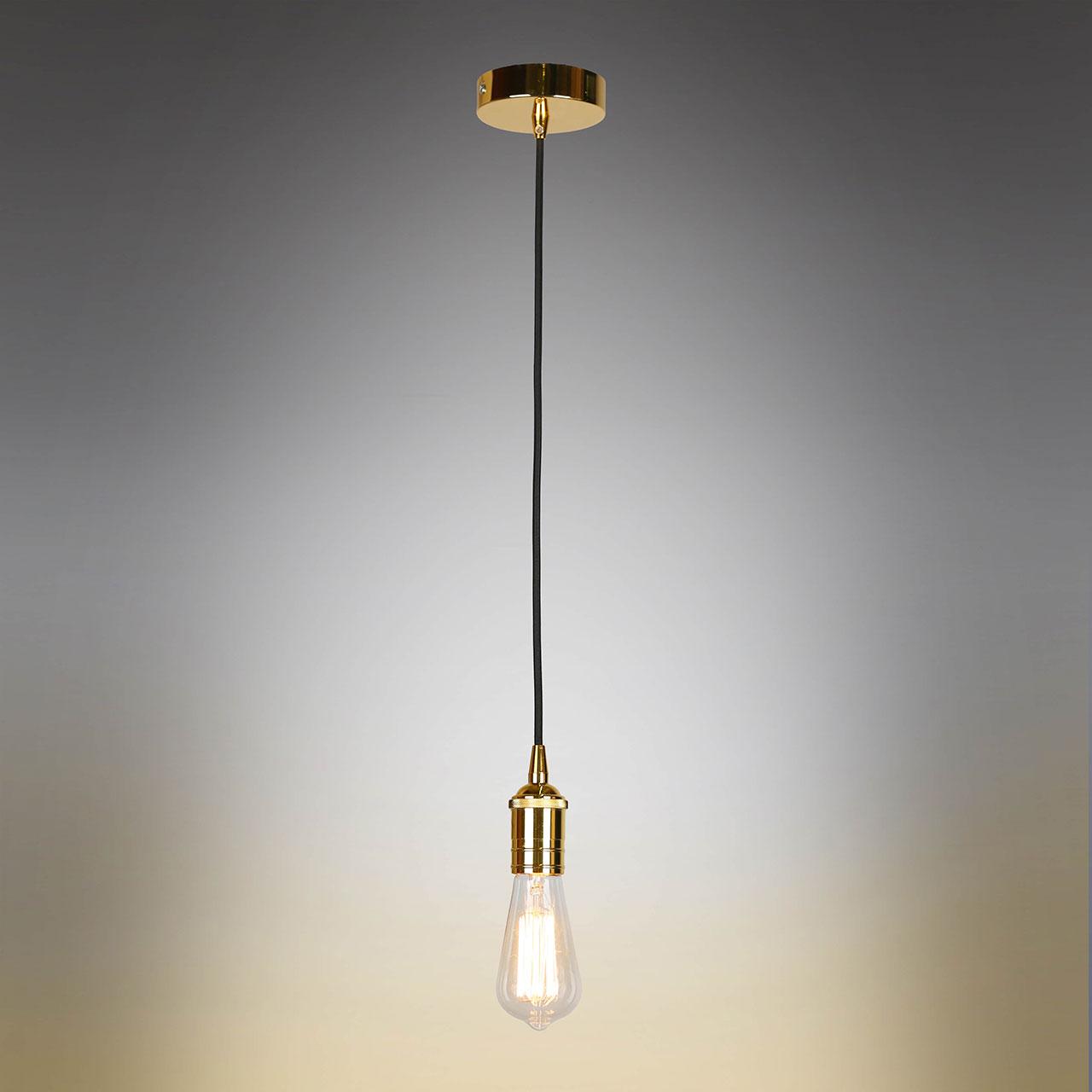 Подвесной светильник Omnilux OML-91226-01 OMNILUX 9122 196372 Золотой  - Вид №1