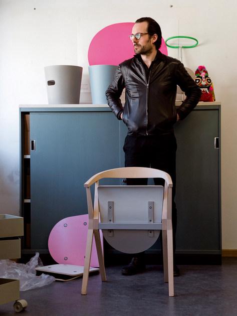 BD Barcelona Design Складной стул из массива дерева Extrusions sun-id-1391401 - Вид №9