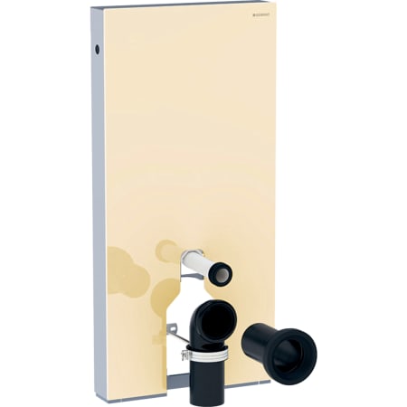 131.001.SJ.6 Сантехнический модуль Geberit Monolith для напольного унитаза, 101 см, передняя обшивка из стекла Geberit  - Вид №6