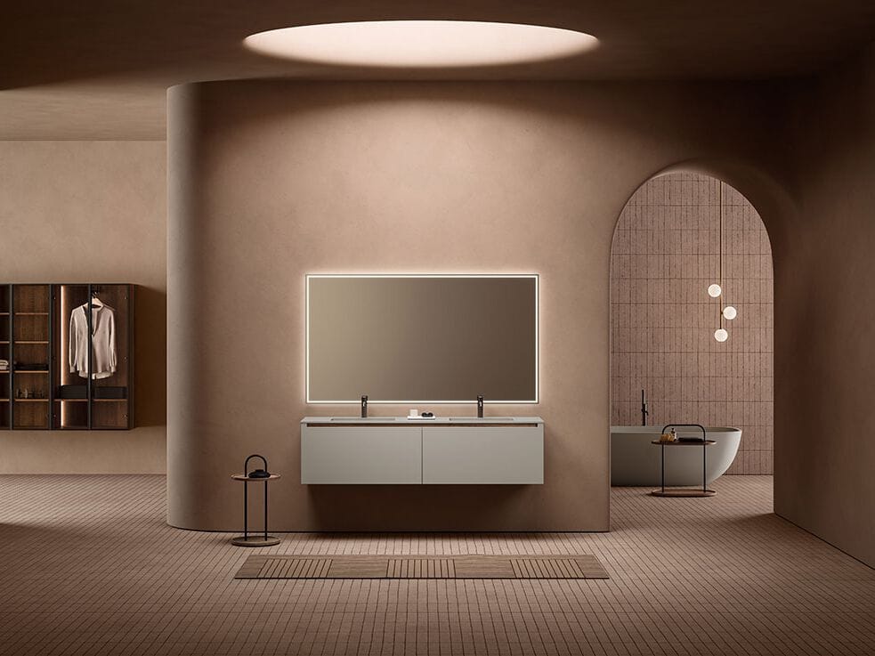 Высокий круглый деревянный журнальный столик Inbani NORM ARCH-00151541 - Вид №7