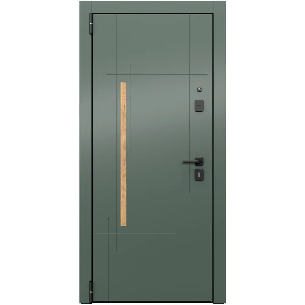 Дверь входная металлическая Грин Скейп 86x205 см левая шелк белый TOREX STLM-2169346 - Вид №1