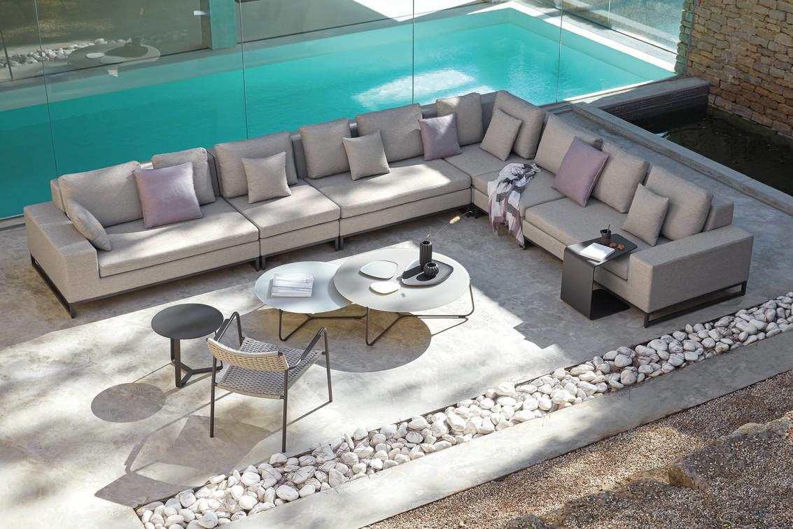 MNST138 Журнальные столики pcsts белые f8 ⌀60см Manutti Mood - Вид №46