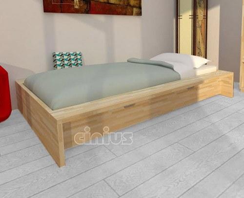 Cinius Кровать из массива дерева со второй выдвижной кроватью sun-id-1464500 - Вид №2