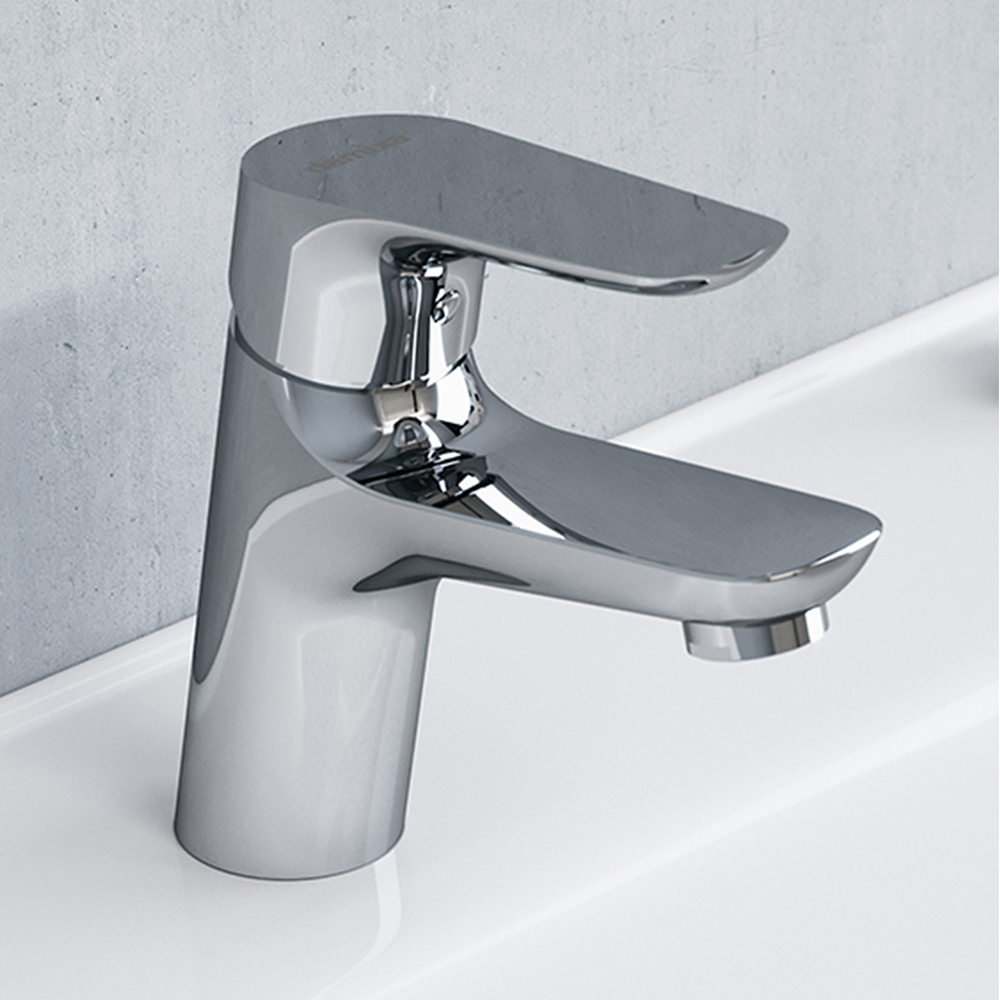 409007700 набор 3 в 1: смес. д/умывальника смес. для ванны/душа душ. комплект Damixa Origin Bit  - Вид №8