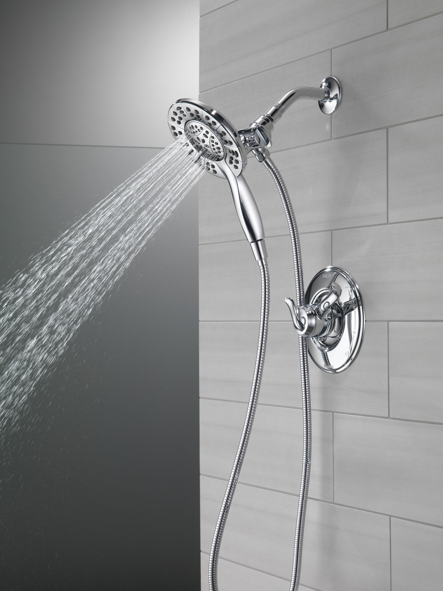T17294-I Облицовка для душа Monitor® серии 17 с In2ition® Delta Faucet Linden Хром  - Вид №9