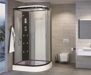 Душевая кабина NG-1903-01L (1200х800х2200) низкий поддон(16см) стекло ТОНИРОВАННОЕ