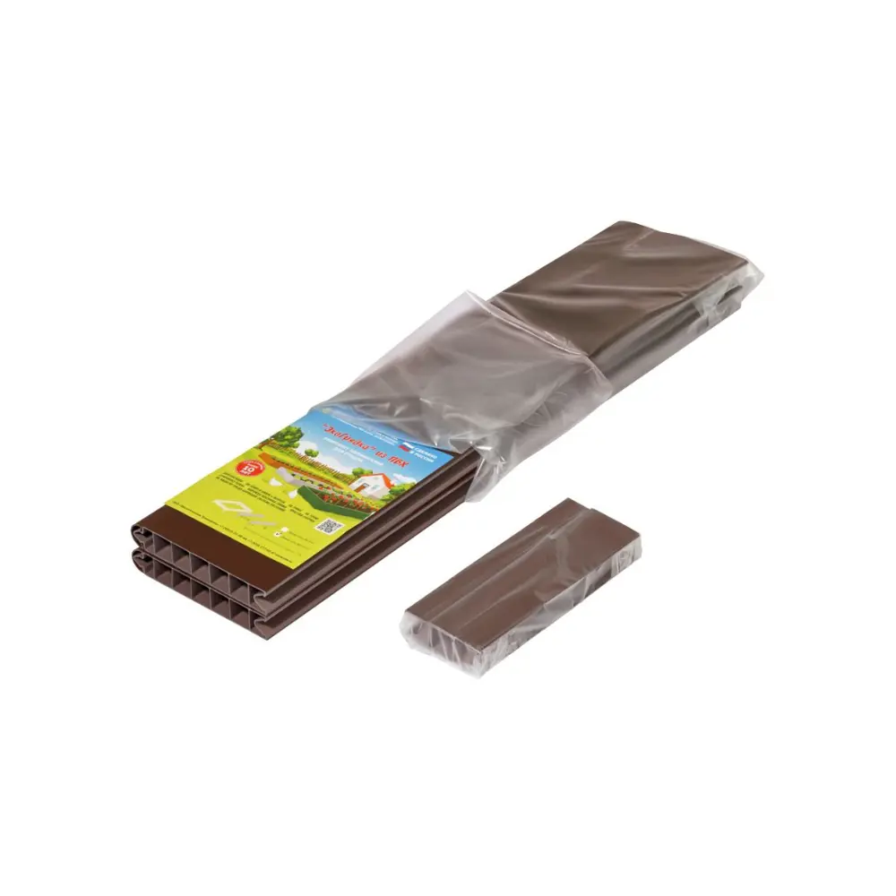 Удлинитель для грядки 100x22 см ПВХ коричневый Santreyd STLM-2117768