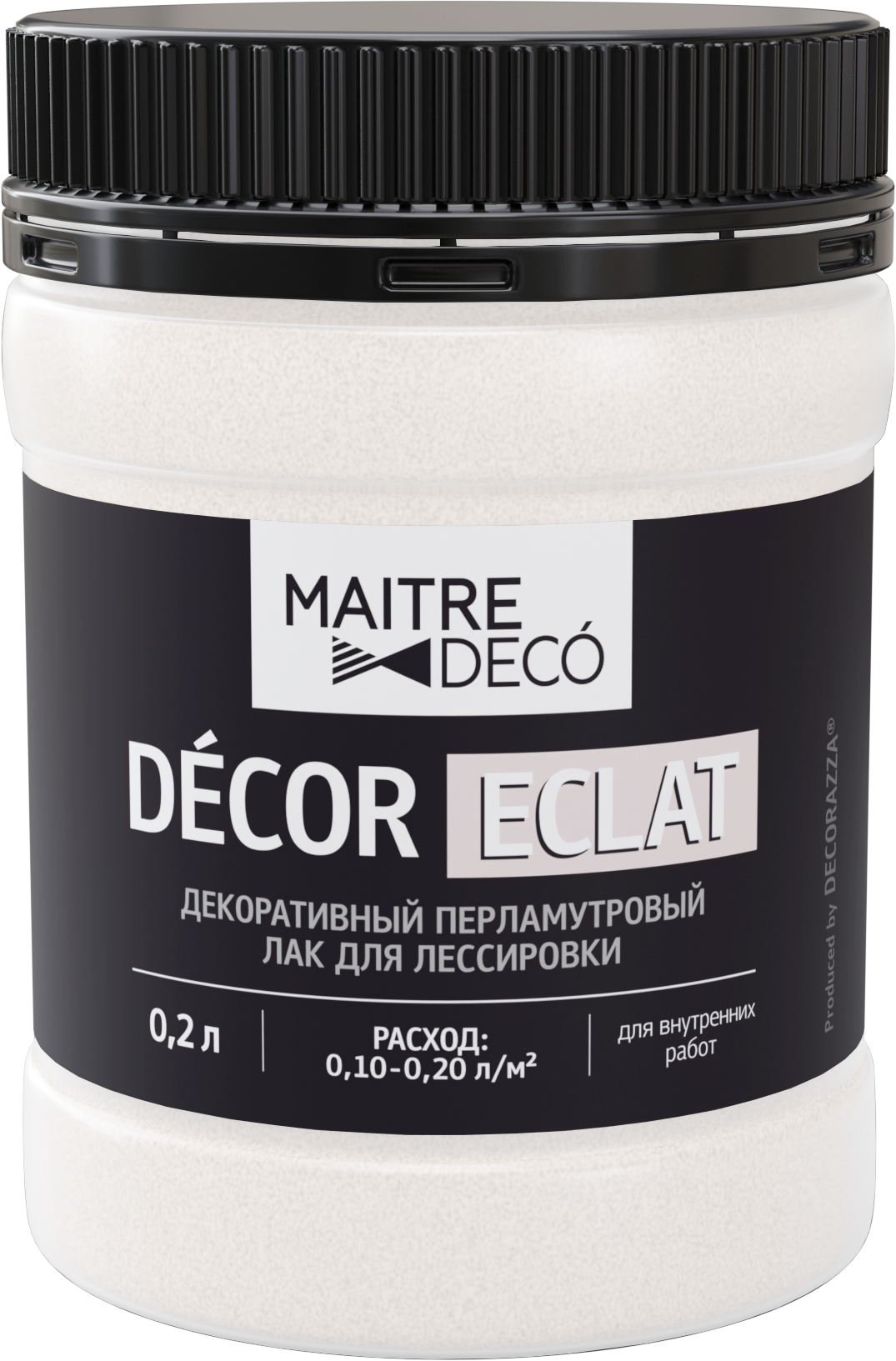83840131 Лак перламутровый Décor Eclat 0.2 л цвет жемчужный STLM-0044898 MAITRE DECO