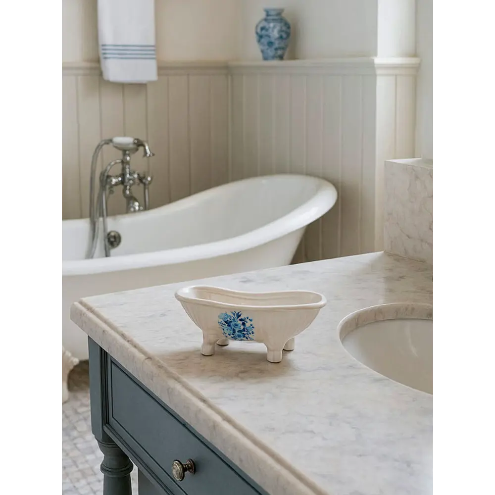 Мыльница версаль керамика белый Santreyd STLM-2062683 - Вид №5