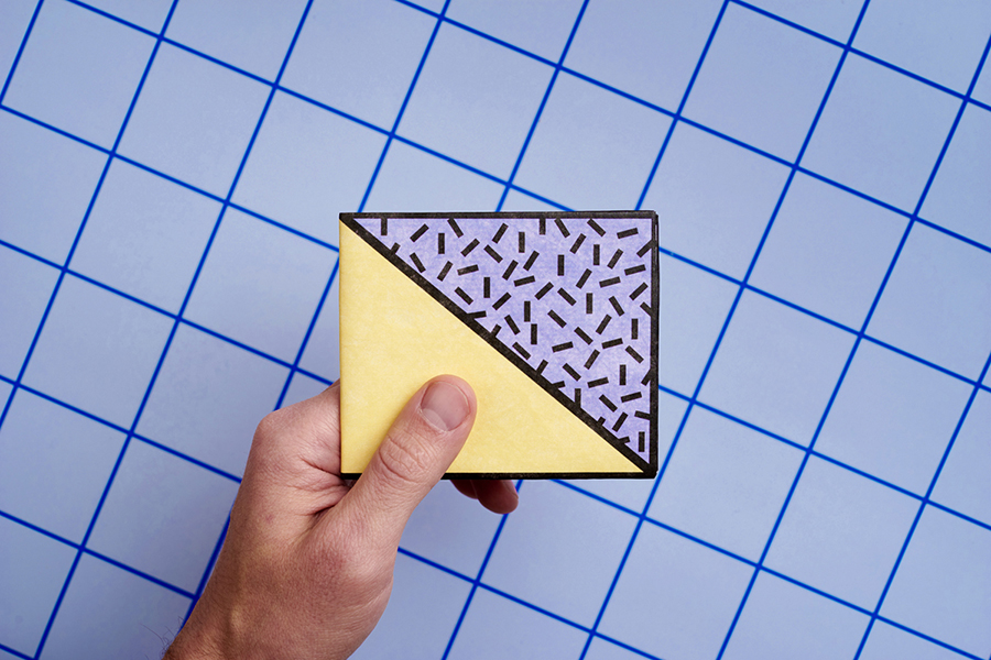 NW-116 Бумажник - new memphis New wallet  - Вид №3